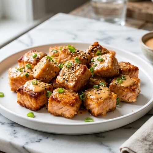 Bang Bang Salmon Bites Recipe