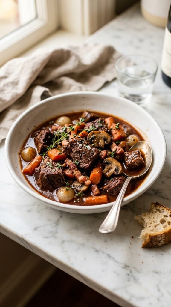Classic Beef Bourguignon Recipe