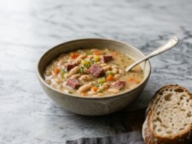 Crockpot Ham and Bean Soup Recipe