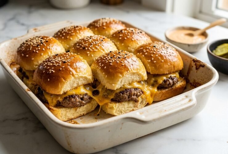 Cheeseburger Sliders Recipe