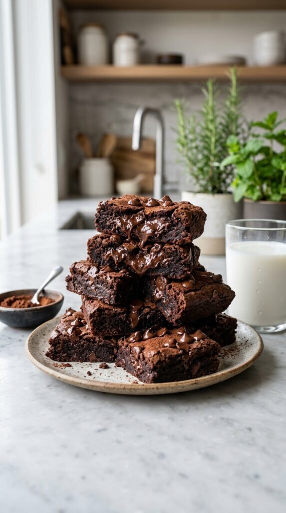 Cocoa Fudge Brownies Recipe