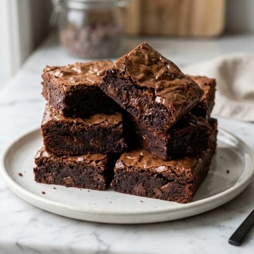 Cocoa Fudge Brownies Recipe