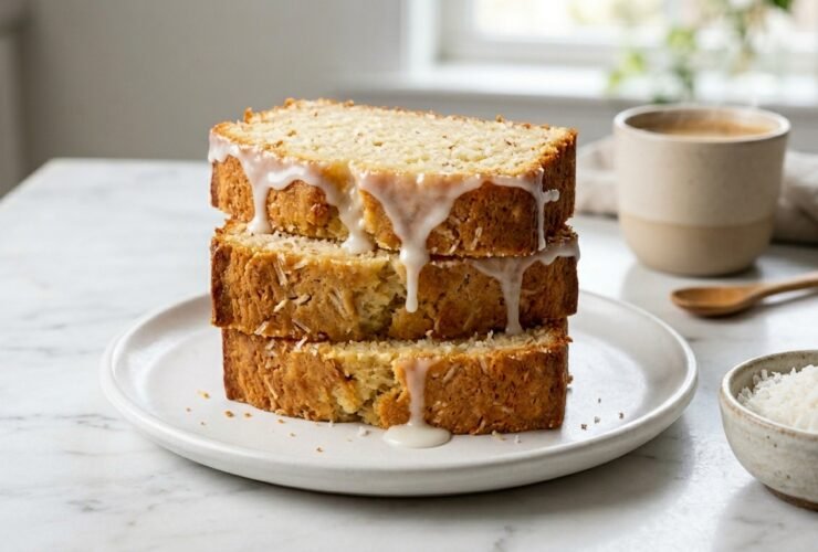 Coconut Cream Cheese Pound Cake Recipe