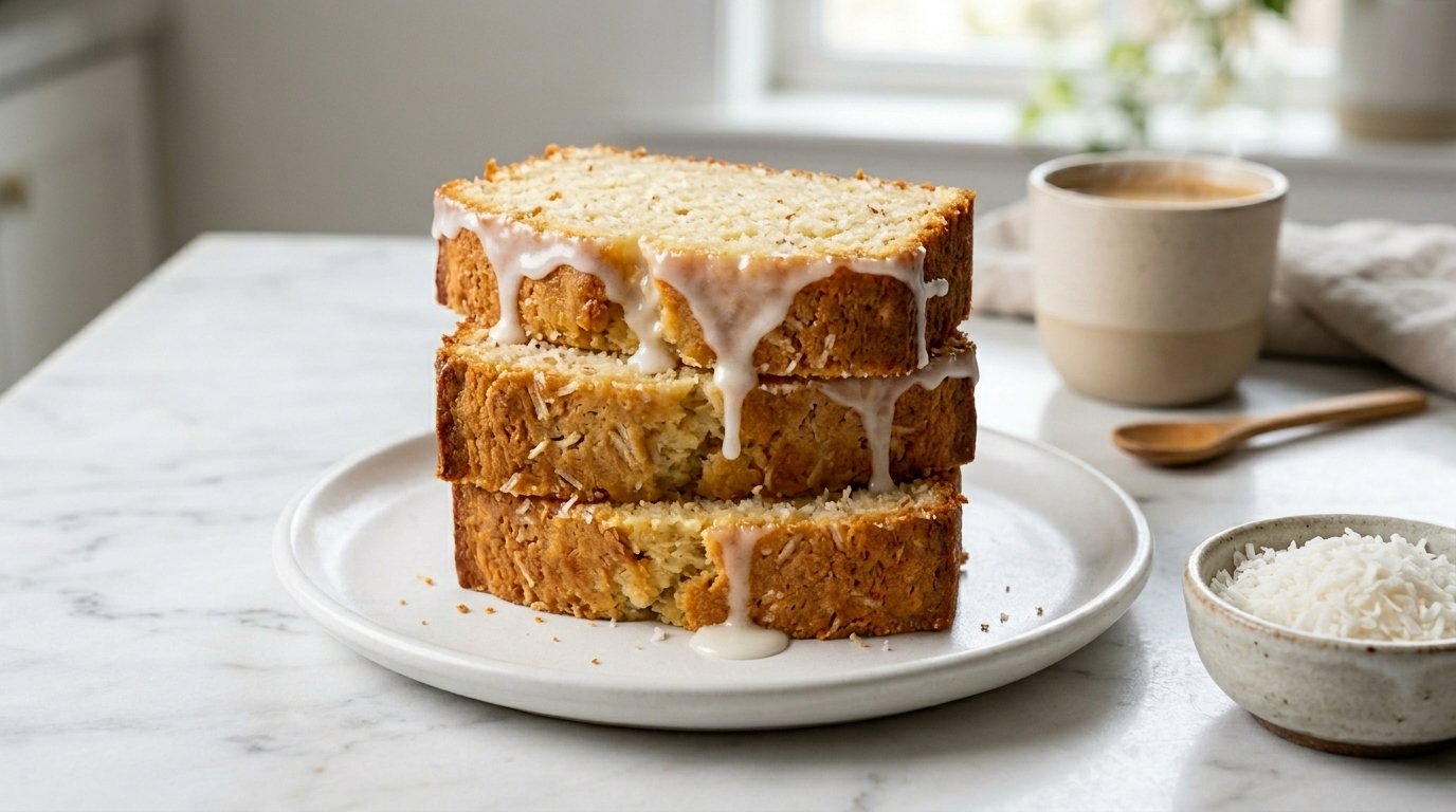 Coconut Cream Cheese Pound Cake Recipe