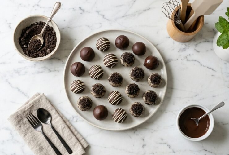 Cream Cheese Oreo Protein Balls Recipe