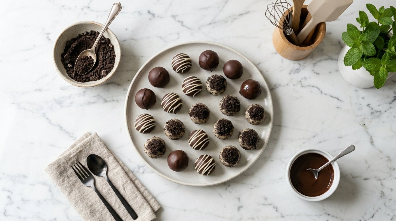 Cream Cheese Oreo Protein Balls Recipe