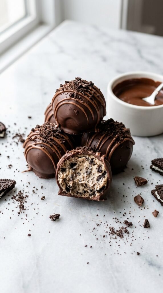 Cream Cheese Oreo Protein Balls Recipe