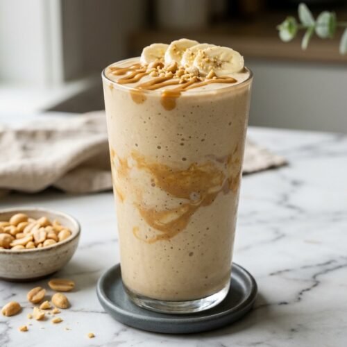 Peanut Butter Banana Smoothie Recipe