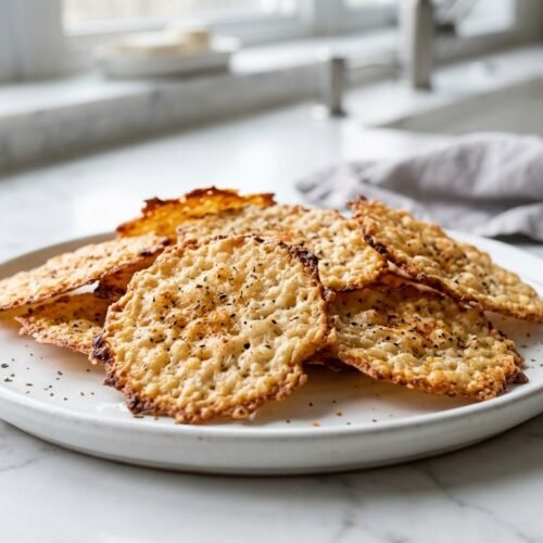 Crispy Cottage Cheese Chips Recipe