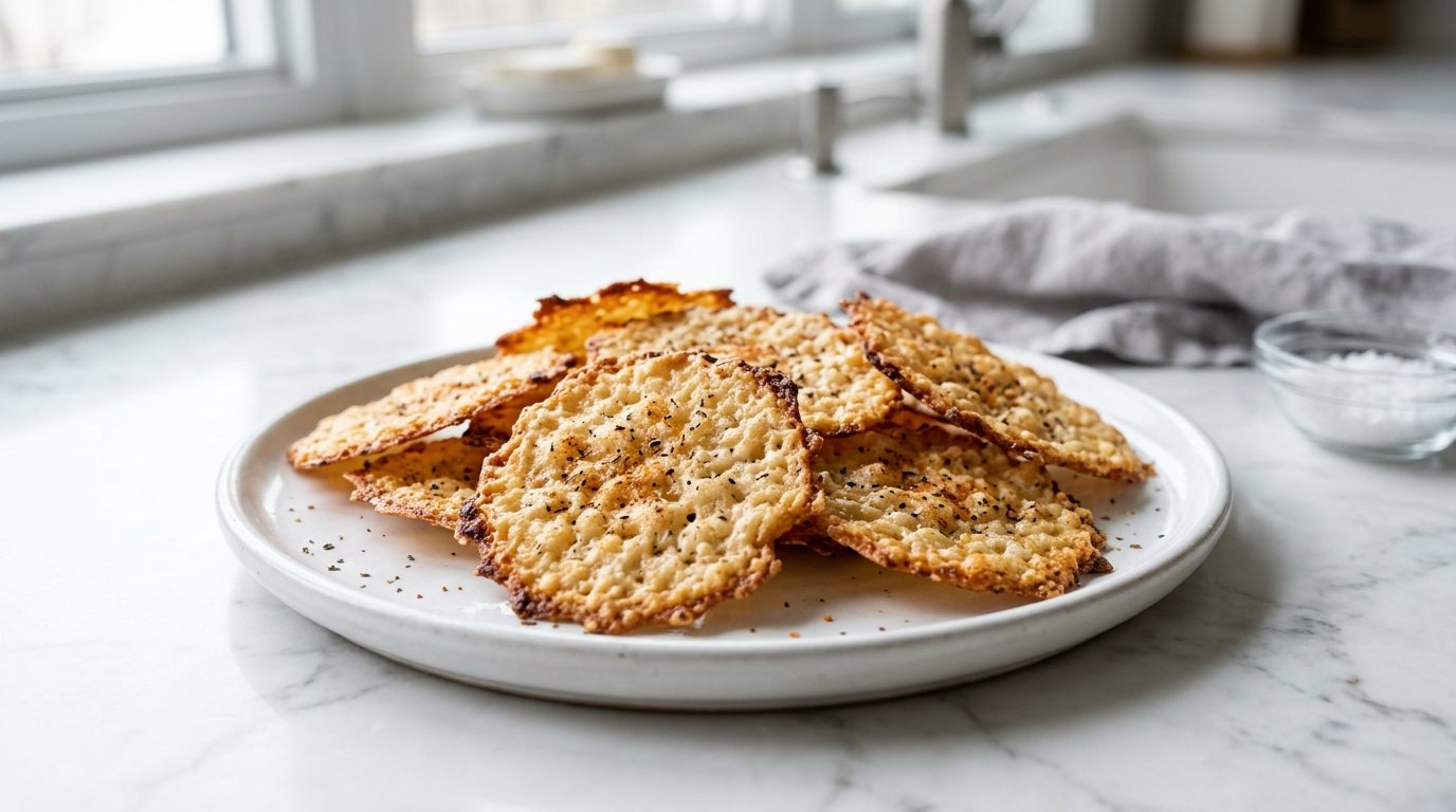 Crispy Cottage Cheese Chips Recipe