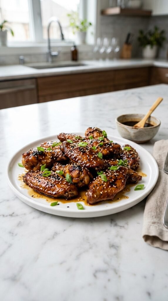 Crockpot Teriyaki Chicken Wings Recipe