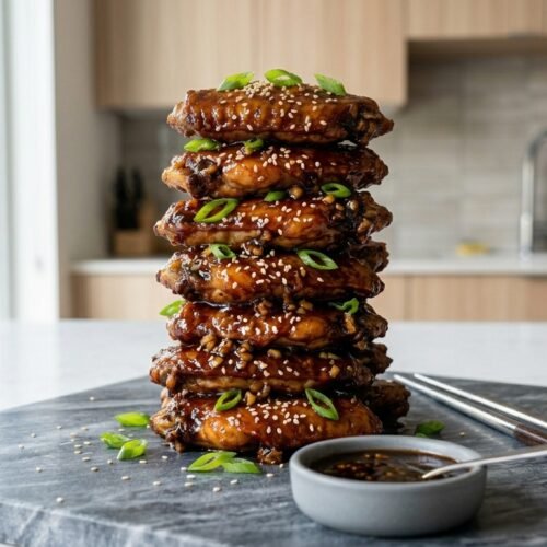 Crockpot Teriyaki Chicken Wings Recipe