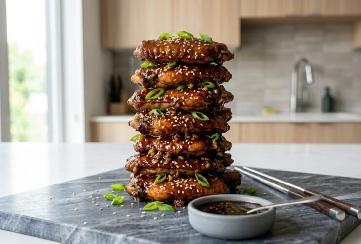 Crockpot Teriyaki Chicken Wings Recipe