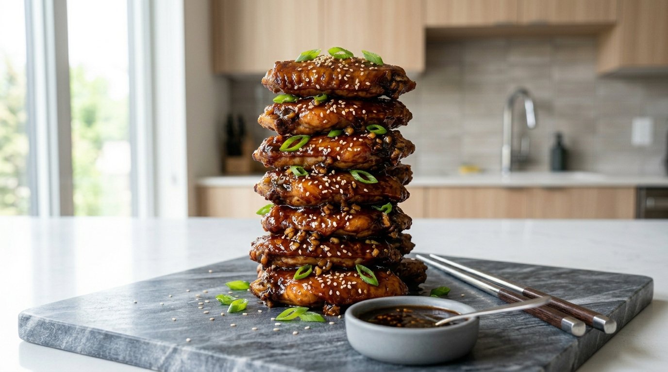 Crockpot Teriyaki Chicken Wings Recipe