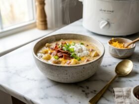 Crockpot Loaded Baked Potato Soup Recipe