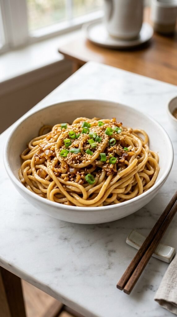 Gyu Kaku Garlic Noodles Recipe