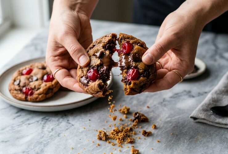 Maraschino Cherry Chocolate Chip Cookies Recipe