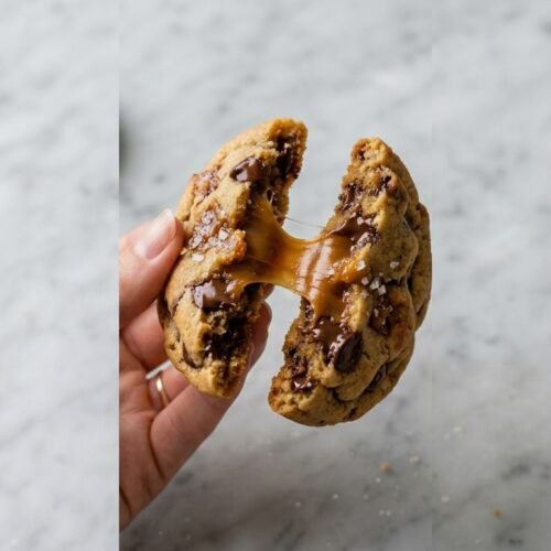 Salted Caramel Chocolate Chip Cookies Recipe