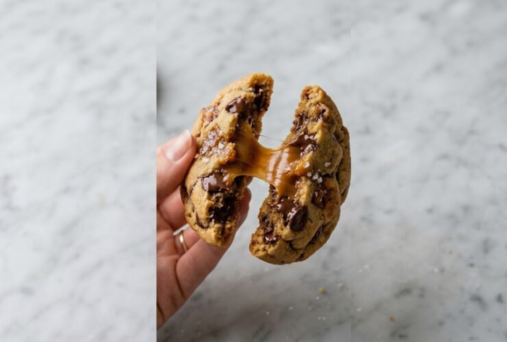 Salted Caramel Chocolate Chip Cookies Recipe