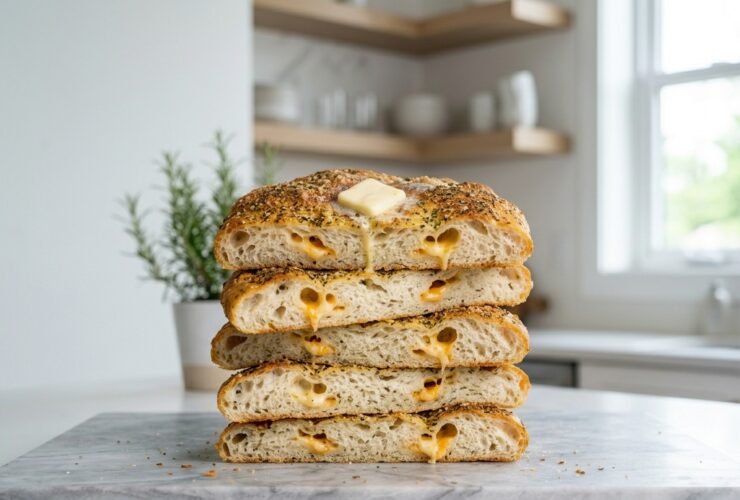 Italian Herbs and Cheese Bread Recipe