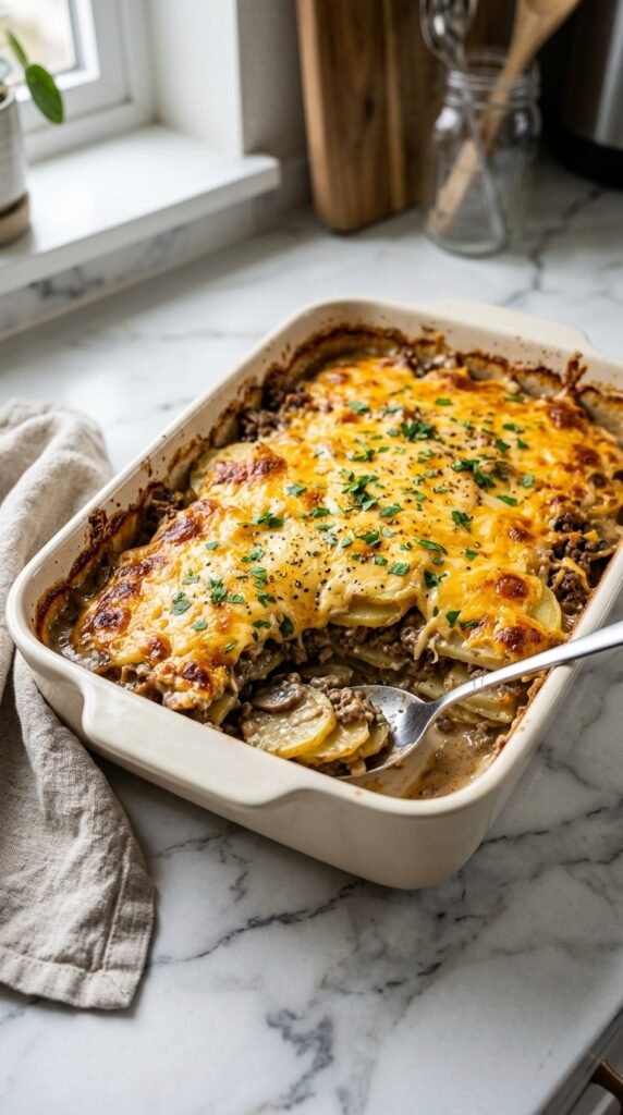 Hobo Casserole With Ground Beef Recipe
