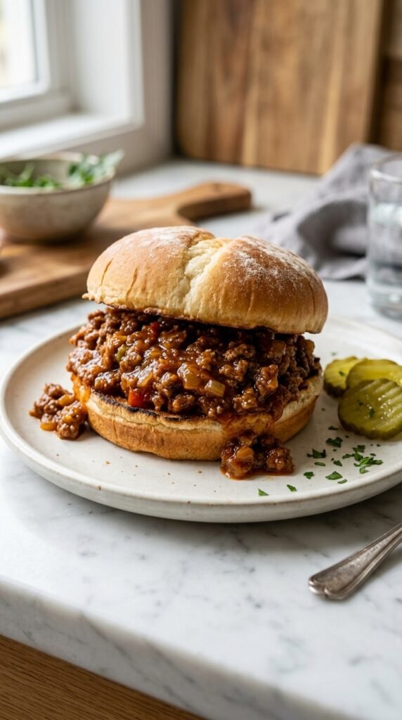 Homemade Sloppy Joe Recipe