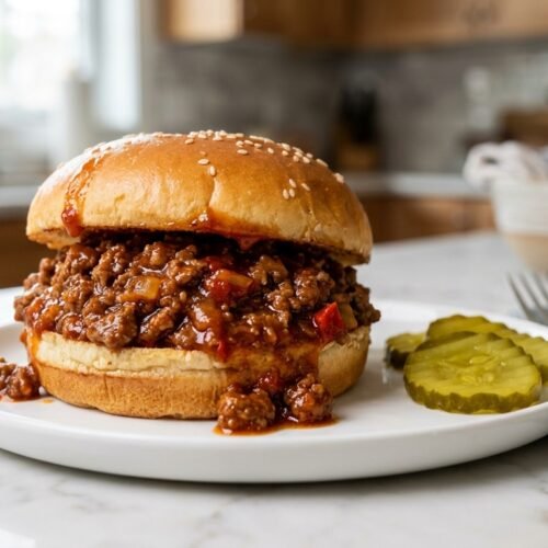 Homemade Sloppy Joe Recipe