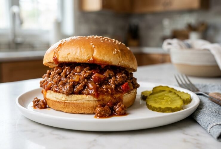 Homemade Sloppy Joe Recipe