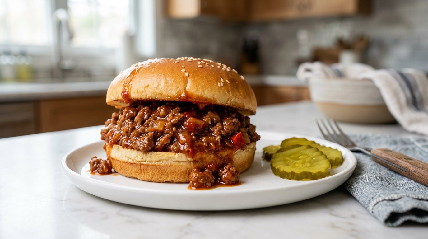 Homemade Sloppy Joe Recipe