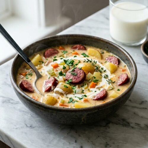 Kielbasa Potato Soup Recipe