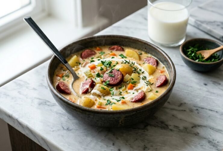 Kielbasa Potato Soup Recipe