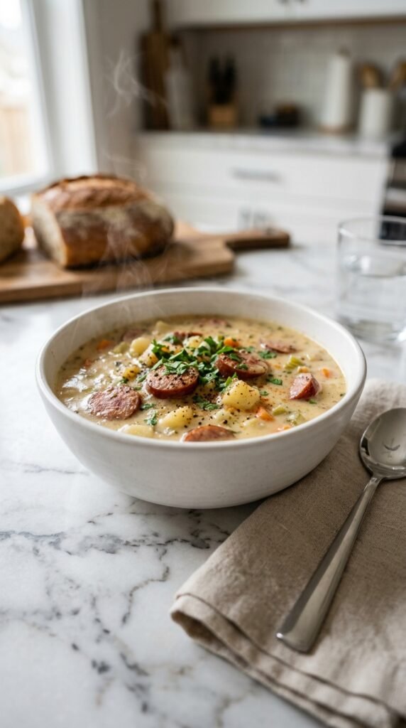 Kielbasa Potato Soup Recipe