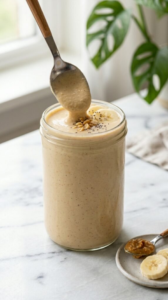 Peanut Butter Banana Smoothie Recipe