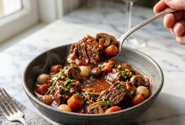 Classic Beef Bourguignon Recipe