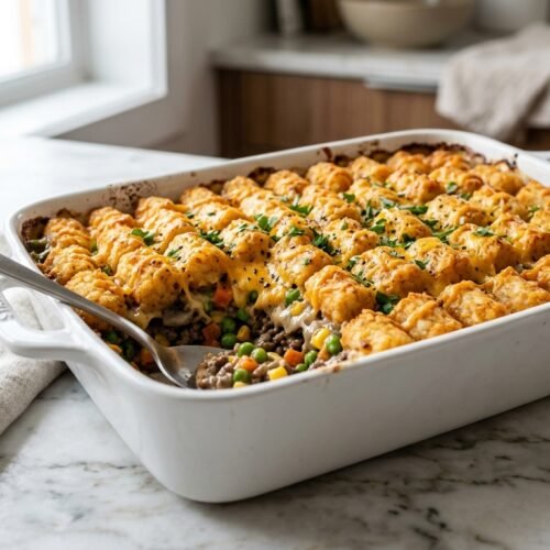 Tater Tot Casserole With Ground Beef Recipe