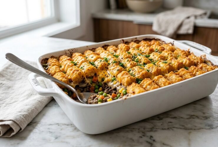 Tater Tot Casserole With Ground Beef Recipe