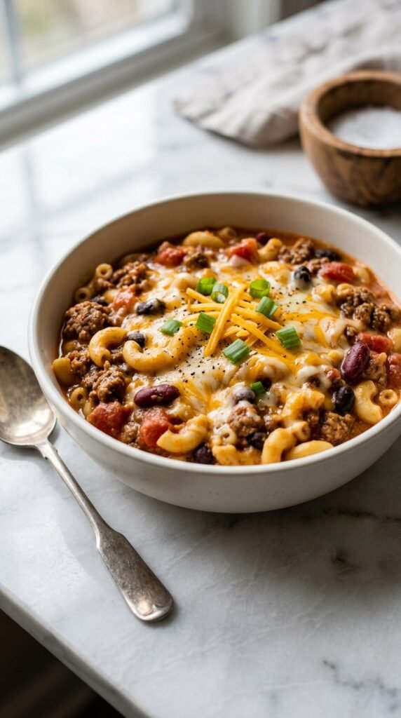 Crockpot Chilli Mac Recipe