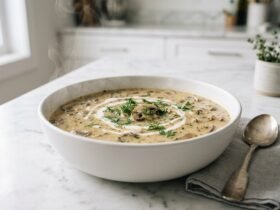 Hungarian Mushroom Soup Recipe