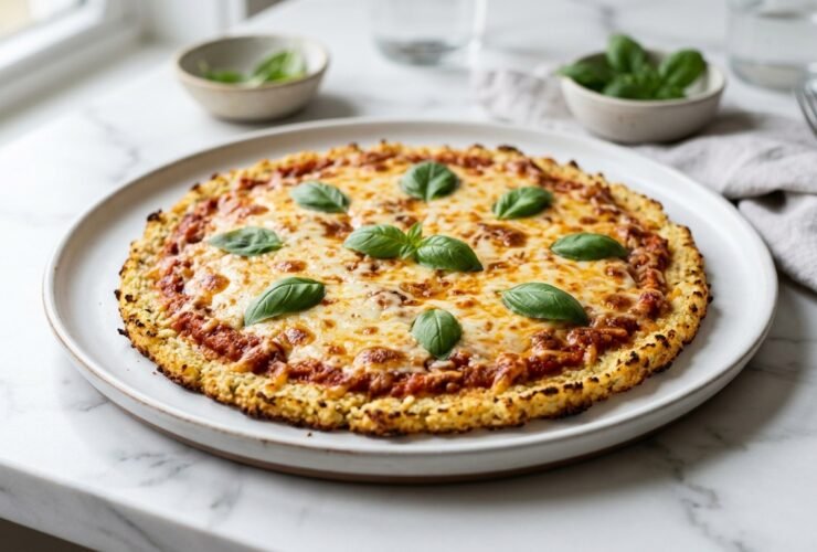 Cauliflower Pizza Crust Recipe