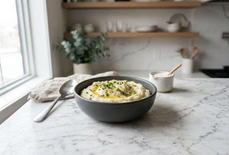 Instant Pot Cauliflower Mashed Potatoes Recipe