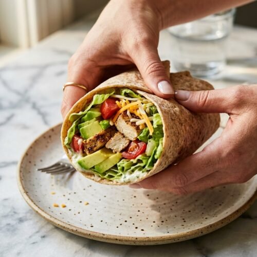 Chicken Avocado Wrap Recipe