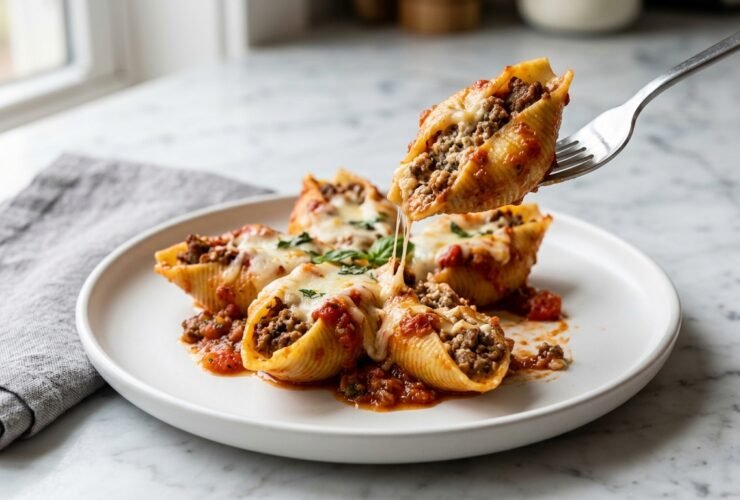 Stuffed Shells With Ground Beef Recipe