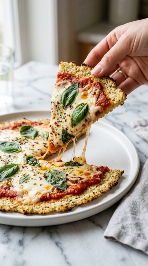 Cauliflower Pizza Crust Recipe
