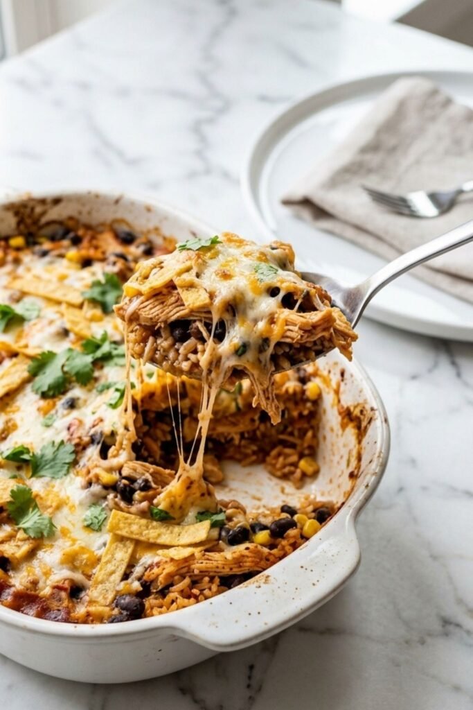 Chicken Burrito Casserole Recipe