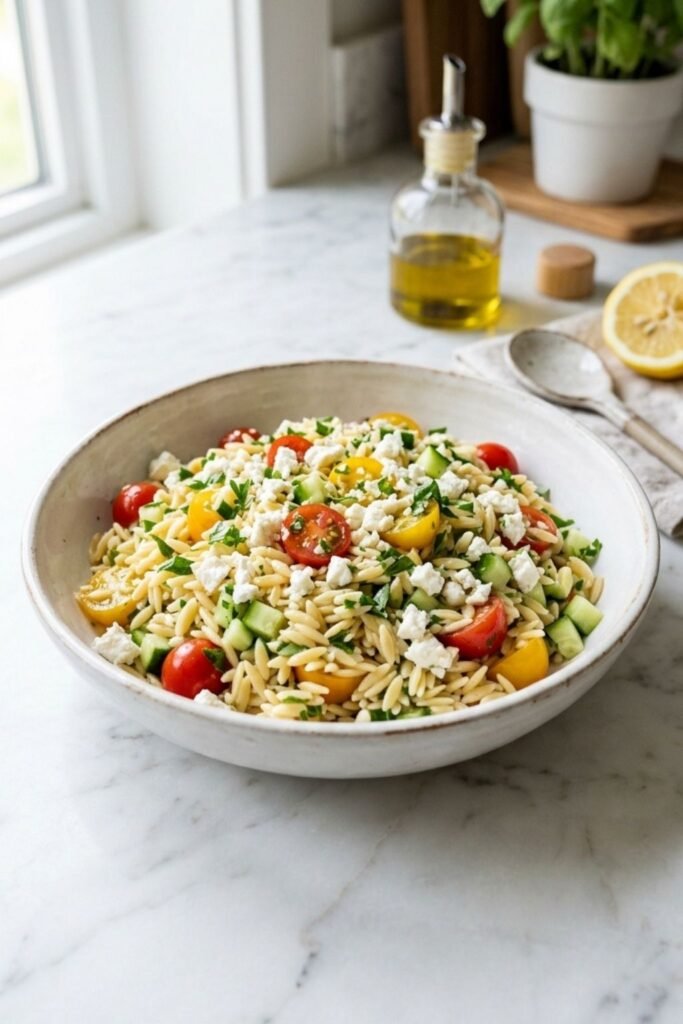 Gordon Ramsay Orzo Pasta Salad Recipe