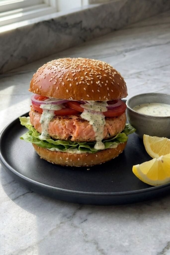 Gordon Ramsay Salmon Burger Recipe