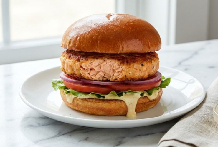 Gordon Ramsay Salmon Burger Recipe