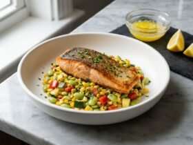 Gordon Ramsay Salmon Succotash Recipe