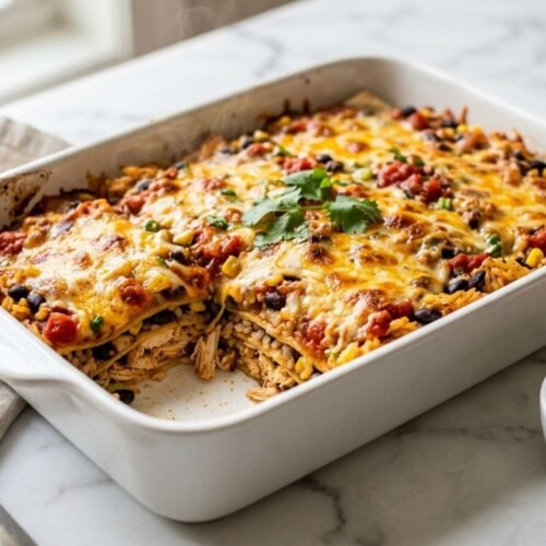Chicken Burrito Casserole Recipe