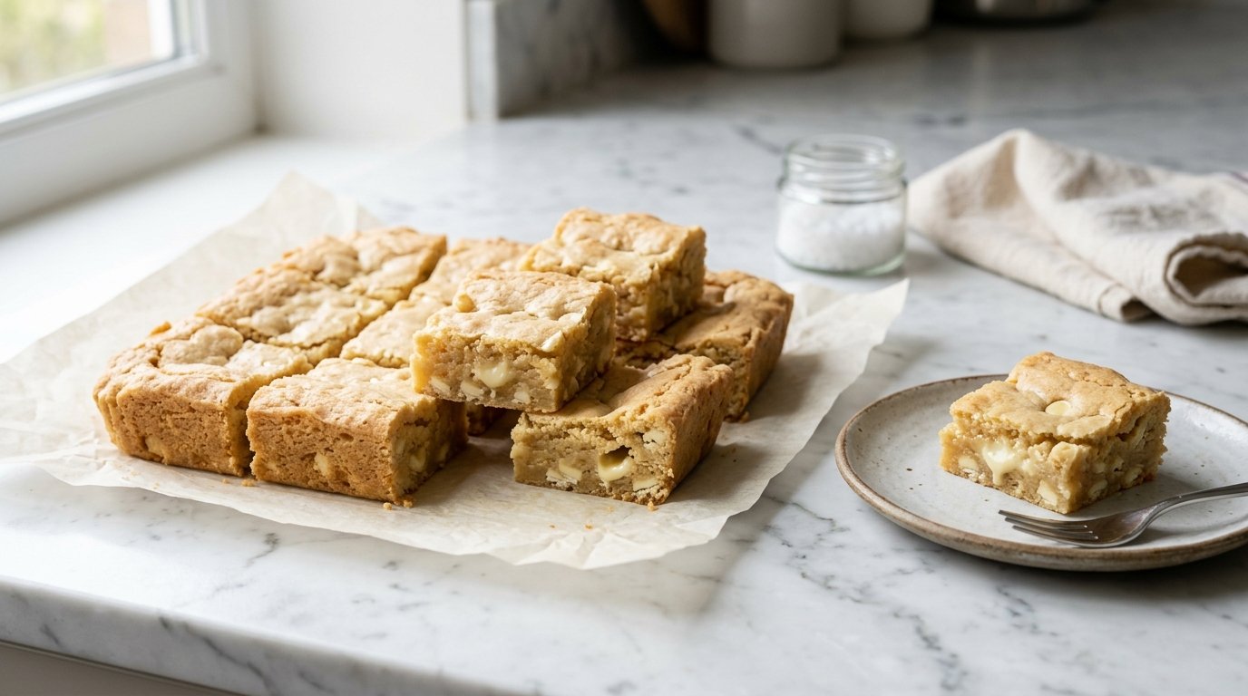 White Chocolate Brownies Recipe